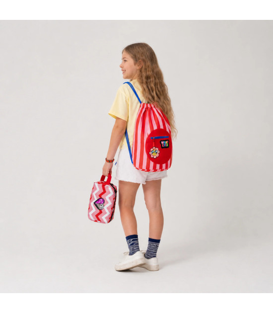 JantiFox Spor Çanta // Candy Stripe