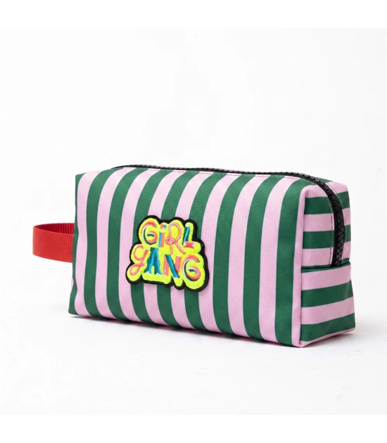 JantiFox Çok Amaçlı Mini Çanta // Mint Candy Stripe