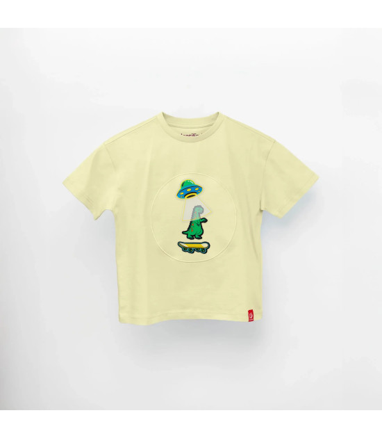 JantiFox Çocuk T-Shirt // Sarı - 6 - 7 Yaş