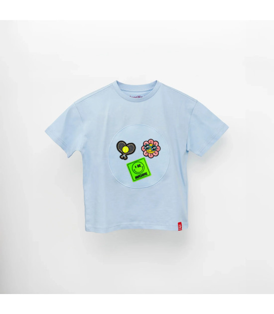 JantiFox Çocuk T-Shirt // Mavi - 6 - 7 Yaş