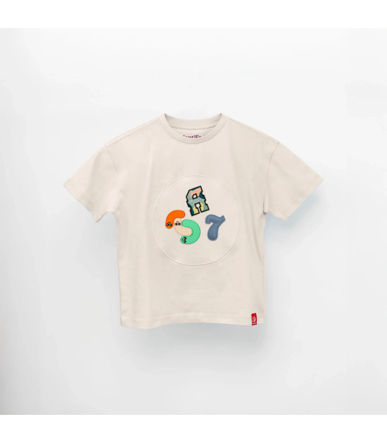 JantiFox Çocuk T-Shirt // Bej